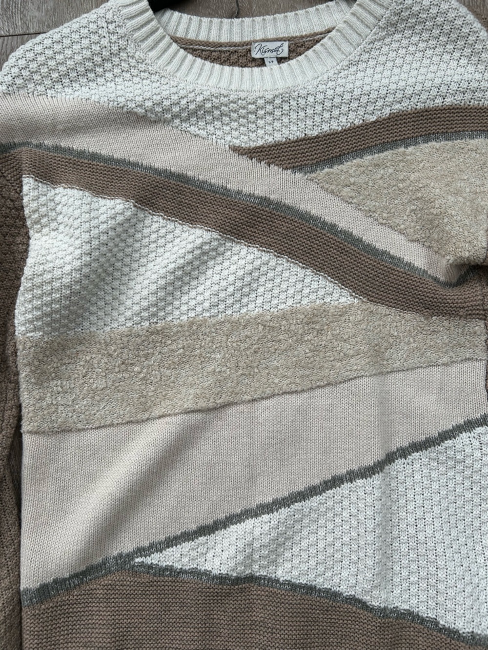 Colorblock Knit Sweater - Picture 2 of 3